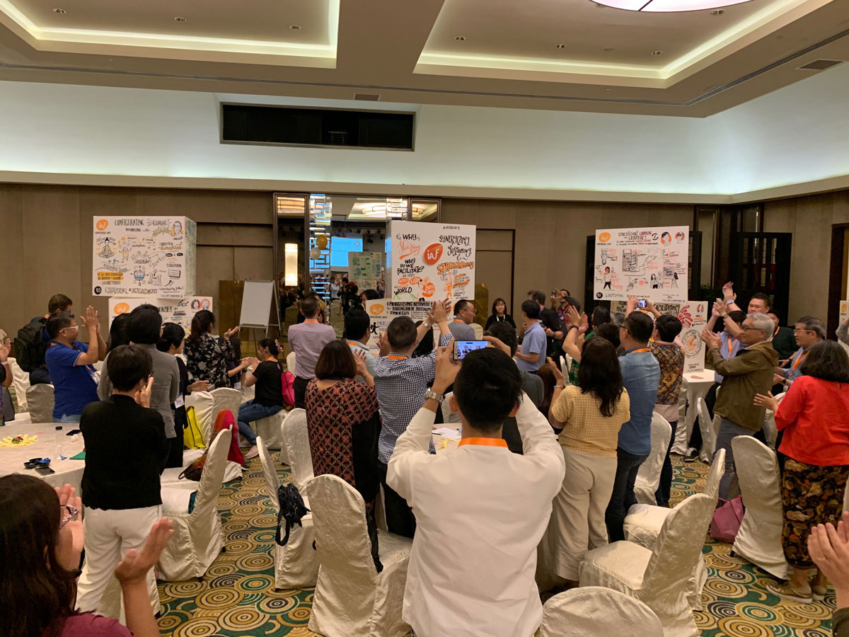 Titansoft Facilitators at IAF Asia Conference 2019