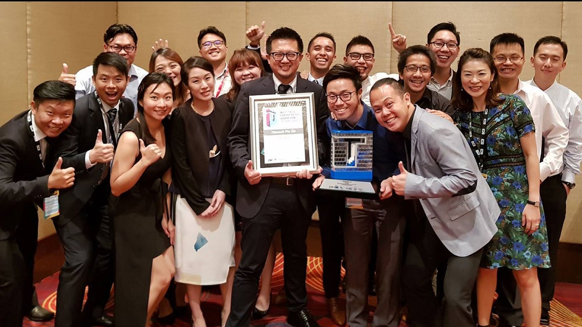 榮獲2017新加坡最值得效力科技公司